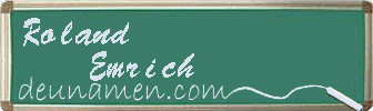 Roland Emrich Visitenkarte